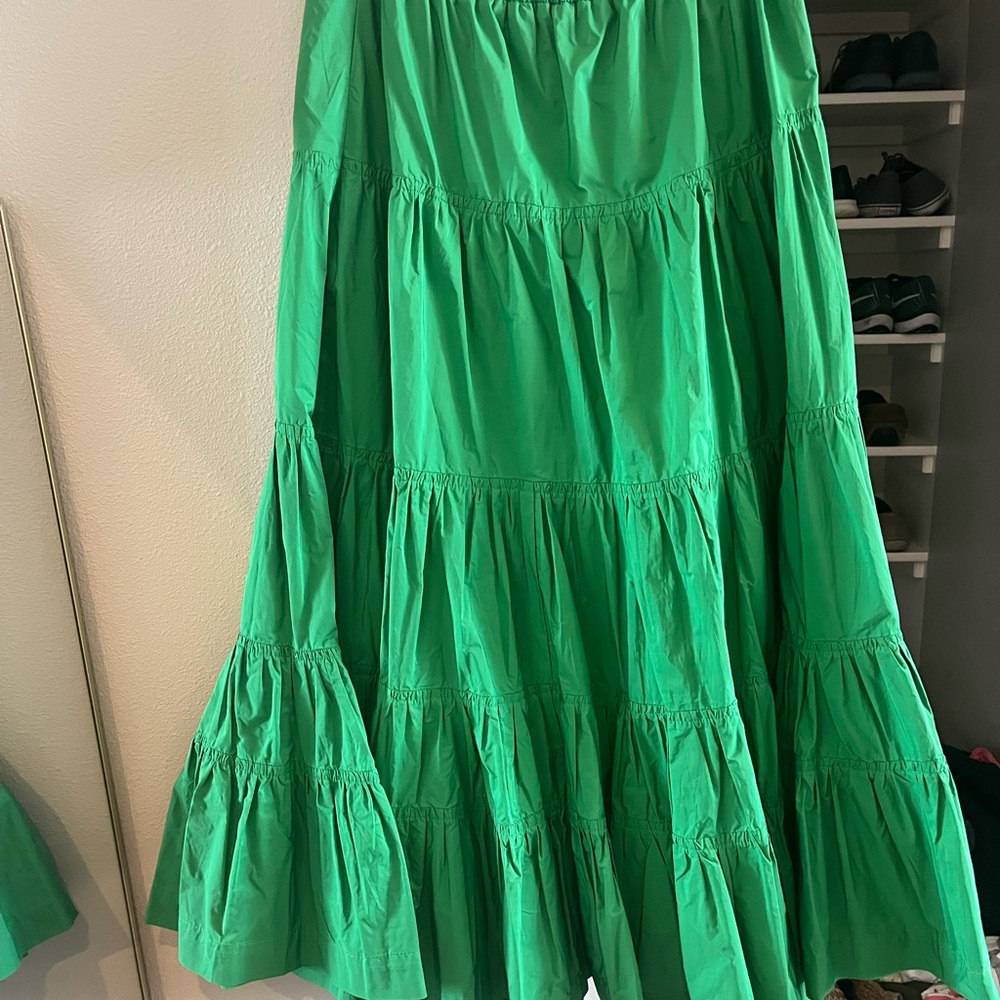 Maeve Tiered Midi Skirt - Picture 5 of 7